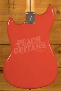 Fender Player II Mustang Bass PJ - Rosewood - Coral Red