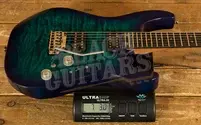 Charvel Pro-Mod Plus DK24 HH 2PT EB QM - Ebony - Chlorine Burst