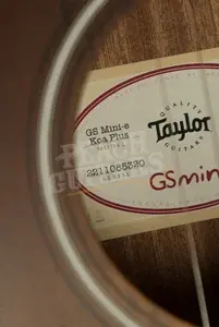 Taylor GS Mini Series | GS Mini-e Koa Plus - Left-Handed