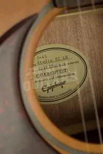 Epiphone J-45 Studio EC - Natural *Left-Handed*