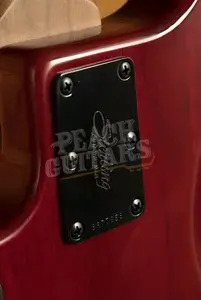 Sterling RAY35HHSM StingRay 5 HH Bass - Spalted Blood Orange Burst
