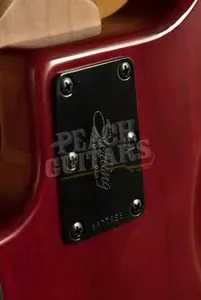 Sterling RAY35HHSM StingRay 5 HH Bass - Spalted Blood Orange Burst