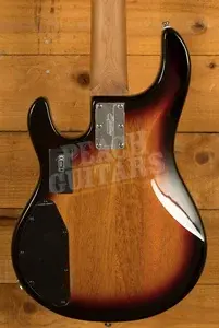 Sterling RAY35SM StingRay 5 Bass - Spalted 3-Tone Sunburst