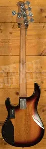 Sterling RAY35SM StingRay 5 Bass - Spalted 3-Tone Sunburst