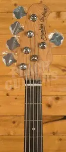 Sterling RAY35SM StingRay 5 Bass - Spalted 3-Tone Sunburst