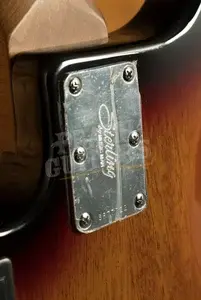 Sterling RAY35SM StingRay 5 Bass - Spalted 3-Tone Sunburst