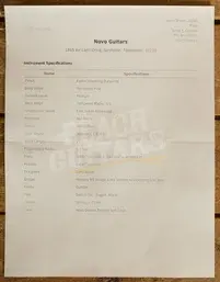 Novo Custom Series Serus J | Faded Sparkling Burgundy 