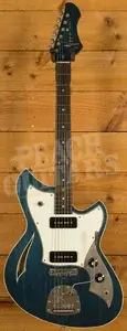 Novo Nucleus Miris J | Lake Como Blue - Parchment Pickguard
