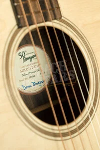 Bourgeois Custom 50th Anniversary OMC Soloist - Natural