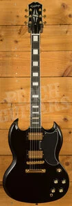 Epiphone Inspired by Gibson SG Custom | Ebony w/Gigbag