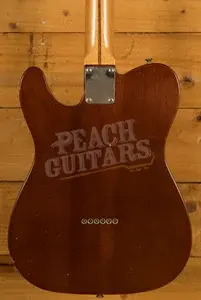 Fender Custom Shop Masterbuilt Levi Perry Top Bound 52 Tele - Journeyman Relic Walnut Transparent