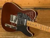 Fender Custom Shop Masterbuilt Levi Perry Top Bound 52 Tele - Journeyman Relic Walnut Transparent