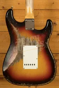 Fender Custom Shop 59 Strat Left-Handed - Super Heavy Relic 3-Tone Sunburst