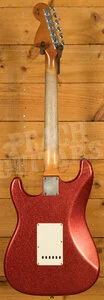 Fender Custom Shop Masterbuilt Dale Wilson 69 Strat - Heavy Relic Candy Apple Red/Gold Sparkle