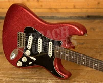 Fender Custom Shop Masterbuilt Dale Wilson 69 Strat - Heavy Relic Candy Apple Red/Gold Sparkle