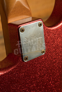 Fender Custom Shop Masterbuilt Dale Wilson 69 Strat | Heavy Relic Candy Apple Red/Gold Sparkle