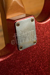 Fender Custom Shop Masterbuilt Dale Wilson 69 Strat - Heavy Relic Candy Apple Red/Gold Sparkle