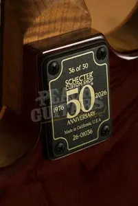 Schecter USA Custom Shop CET 50th Anniversary - Golden Anniversary