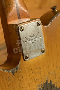 Fender Custom Shop Masterbuilt Dale Wilson 52 Tele - Heavy Relic Burnt Butterscotch Blonde