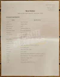 Novo Custom Series Serus J | '64 3-Tone Burst