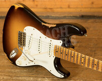 Fender Custom Shop Limited Fat 50s Strat | Relic Wide-Fade Chocolate 2-Tone Sunburst