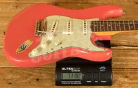 Fender Custom Shop 64 Strat | Journeyman Relic Faded Aged Fiesta Red