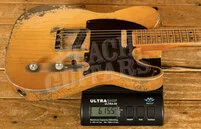 Fender Custom Shop Masterbuilt Dale Wilson 52 Tele - Heavy Relic Burnt Butterscotch Blonde