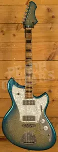 Novo Custom Series Serus J | Surfburst Sparkle w/Figured Maple Neck