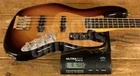 Fender American Ultra II Jazz Bass Ebony Ultraburst *B-Stock*
