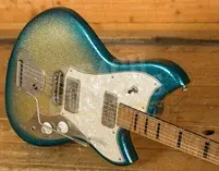 Novo Custom Series Serus J | Surfburst Sparkle w/Figured Maple Neck