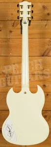 Epiphone Inspired by Gibson Custom 1963 Les Paul SG Custom w/Maestro Vibrola | Classic White