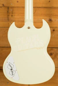 Epiphone Inspired by Gibson Custom 1963 Les Paul SG Custom w/Maestro Vibrola | Classic White