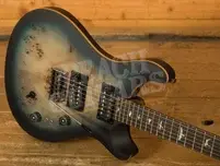 PRS SE Custom 24-08 Poplar Burl Limited Edition - Lake Blue Midnight Burst