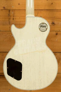 Gibson Custom Les Paul Custom 7A Quilt | Ocean Blue w/TV White Back