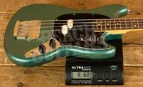 Fender American Professional Classic Mustang Bass - Rosewood - Faded Sherwood Green Metallic