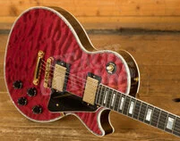Gibson Custom Les Paul Custom 5A Quilt | Chablis Pink - VOS 1-Piece Top!!