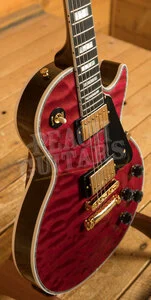 Gibson Custom Les Paul Custom 5A Quilt | Chablis Pink - VOS 1-Piece Top!!