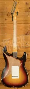 Fender Custom Shop 59 Strat Left-Handed - Super Heavy Relic 3-Tone Sunburst