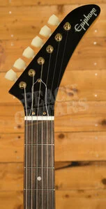 Epiphone Inspired By Gibson Custom 1958 Korina Explorer | Aged Natural - White Pickguard