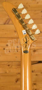 Epiphone Inspired By Gibson Custom 1958 Korina Explorer | Aged Natural - White Pickguard