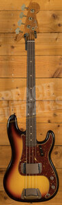 Fender Custom Shop 62 Precision Bass | Journeyman Relic 3-Tone Sunburst