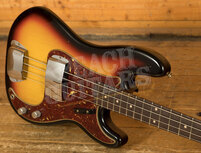 Fender Custom Shop 62 Precision Bass | Journeyman Relic 3-Tone Sunburst