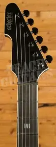 Schecter E-1 SLS Elite Evil Twin | Satin Black
