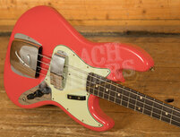 Fender Custom Shop 62 Jazz Bass | Journeyman Relic Fiesta Red