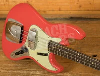 Fender Custom Shop 62 Jazz Bass - Journeyman Relic Fiesta Red