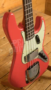 Fender Custom Shop 62 Jazz Bass - Journeyman Relic Fiesta Red