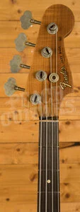Fender Custom Shop 62 Jazz Bass - Journeyman Relic Fiesta Red