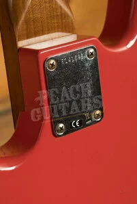 Fender Custom Shop 62 Jazz Bass - Journeyman Relic Fiesta Red