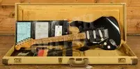 Fender Custom Shop 57 Strat Left-Handed - Relic Black/3-Tone Sunburst