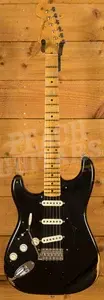 Fender Custom Shop 57 Strat Left-Handed - Relic Black/3-Tone Sunburst